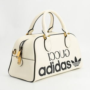 Gucci White Duffle Bag Boston